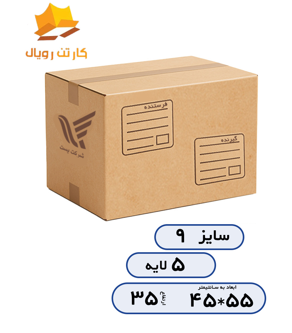 کارتن سایز9